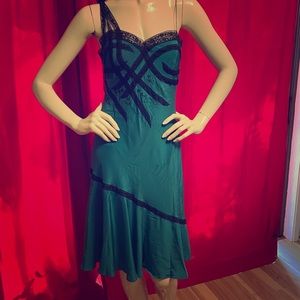 Betsey Johnson New York Vintage Silk Dress Size 6